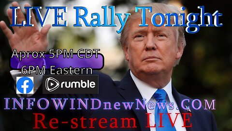 Trump Rally LIVE Waco Texas March 25 5PM Central #infowindnewnews #trump