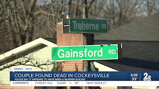 Couple found dead in Cockeysville