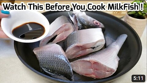 The Best Recipe for MilkFish EVER! The Tastiest MilkFish I've Ever Eaten!