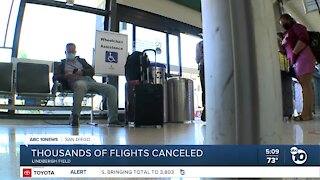 Thousands of US flights canceled