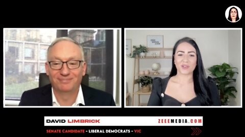 Zeee Media Election Week - David Limbrick - Senate Candidate - Liberal Democrats - VIC