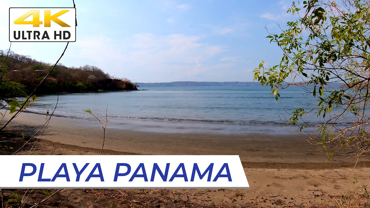 [4k] Exploring the Beautiful PLAYA PANAMA in Guanacaste costarica 