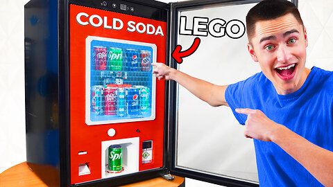 I Built The ULTIMATE LEGO SODA Machine!