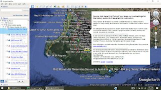 Google Earth history of Western Australia - The Swan River Colony