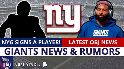 NEW Odell Beckham Jr. Rumors + Giants Sign A Player & Latest NY Giants Injury News on Adoree Jackson