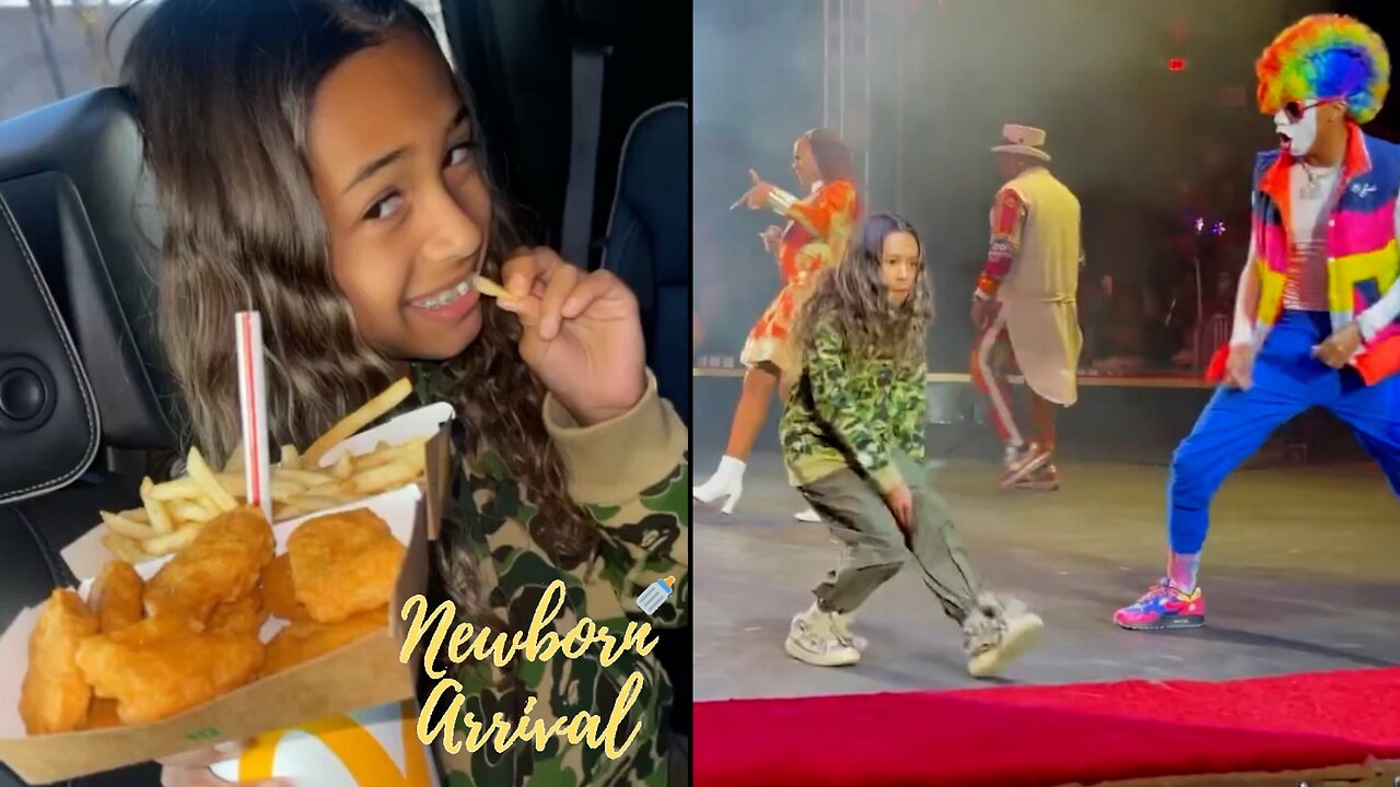 Chris Browns Daughter Royalty Shows Out At Universal Soul Circus 💃🏾 