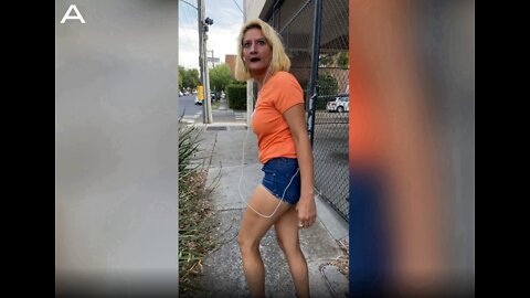Woman Appears To Be Assaulted By Stranger While Walking Her Dog
