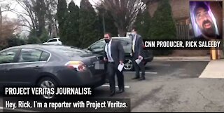 CNN Producer Rick Saleeby Refuses Comment When Questioned on Employment Status by Veritas Journalist