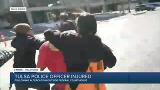 Tulsa Police Officer Injured