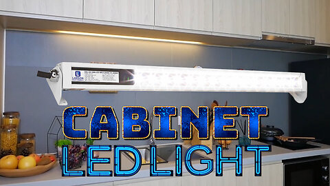 25 Watt LED Cabinet Light Fixture - 36" Light Bar - White Housing - Low Voltage Strip Light