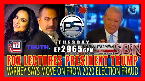 EP 2965-6PM DISGRACE! Fox’s Stuart Varney Lectures Trump To “Move On” From 2020 Election Fraud