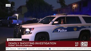 Deadly shooting investigation near 35th Ave. and Northern