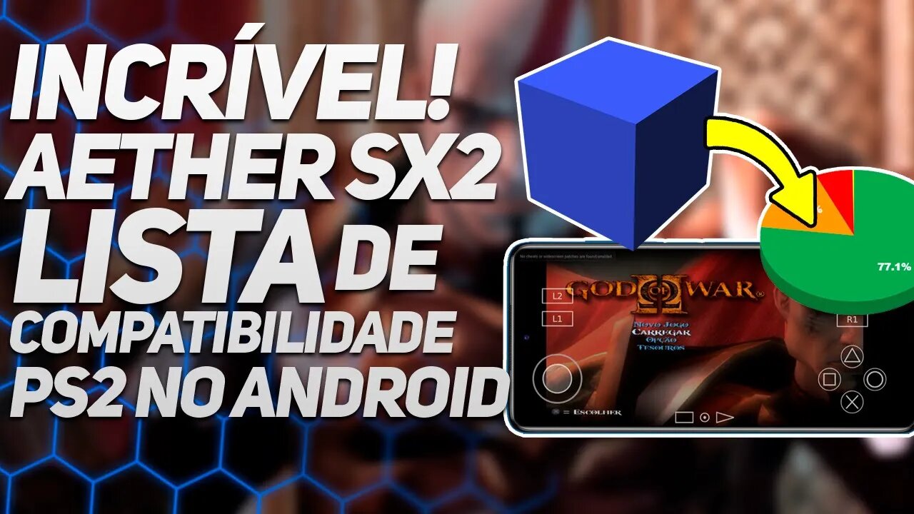 Jogos de PS2 no Celular  Melhor Configuração do AetherSX2 