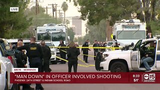 Person "down" after Phoenix PD involved shooting