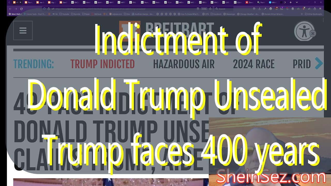 Indictment Of Donald Trump Unsealed, Trump Faces 400 Years In Prison ...