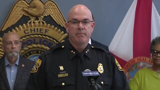 VIDEO: Tampa Mayor names new Police Chief