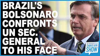 Brazil's president calls out UN over COVID