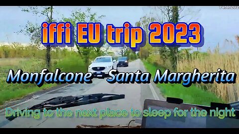 Itaalia Monfalcone - Santa Margherita sõit (osa-19)[SUBTITLES] iffi EU trip 2023 [1080/60]