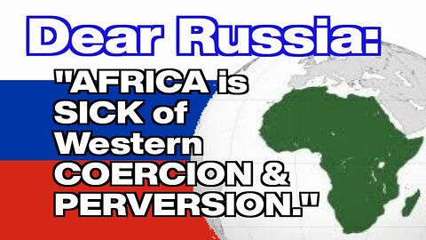Letter to Russia from AFRICANS