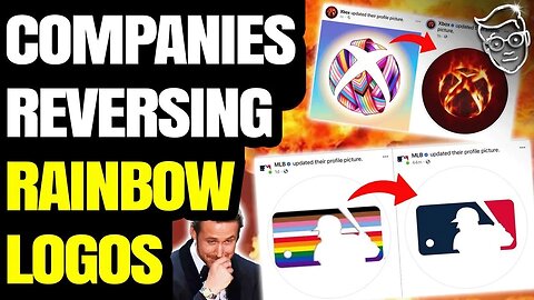 Virtue Signaling US Corporations DITCH Rainbow Logos Hours Into June | 'The Bud Light Effect'