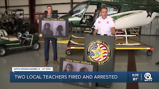 2 Indian River County teachers arrested, fired after shooting