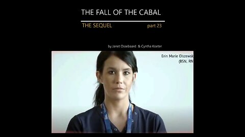 THE SEQUEL TO THE FALL OF THE CABAL PART 23 - COVID 19 - WHISTLEBLOWERS ABOUT HOSPITAL MURDERS —