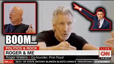 CNN SCHOOLED By Pink Floyd’s Roger Waters On Ukraine Invasion & Major Media Admits Some Truth!