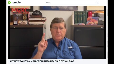 ACT NOW To Reclaim Election Integrity On Election Day!