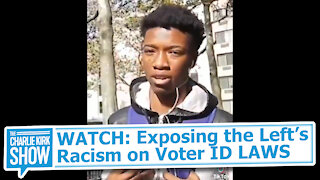 WATCH: Exposing the Left’s Racism on Voter ID LAWS