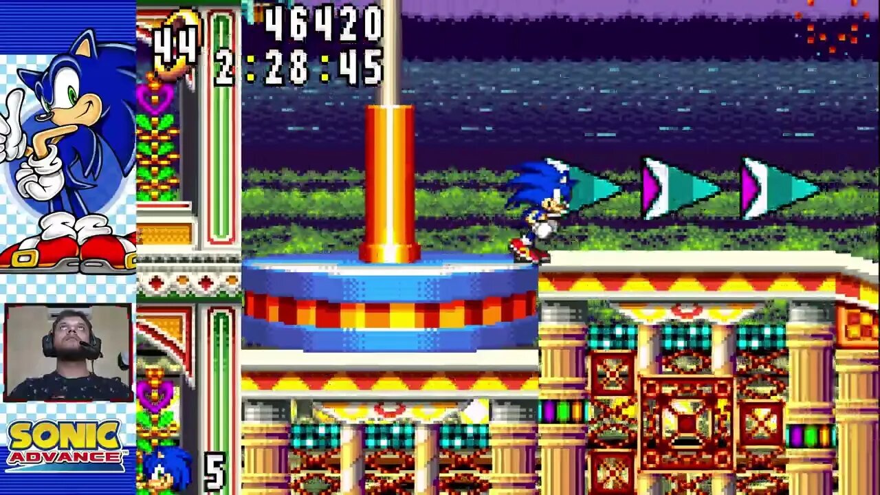 Sonic Advance - Sonic e Super Sonic Até Zerar (Português PTBR) [4K]