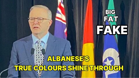 Australian PM Anthony Albanese branded ‘pathetic’ for the upside-down Aboriginal flag