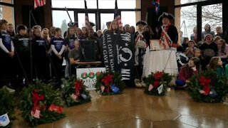 Wreaths Across American Event, Lyon's View, Knoxville, TN with Ann M. Wolf