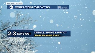 Weekend forecast and snow update