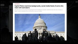 Capitol Hill Police Spying On People Who Visit Their Representatives?