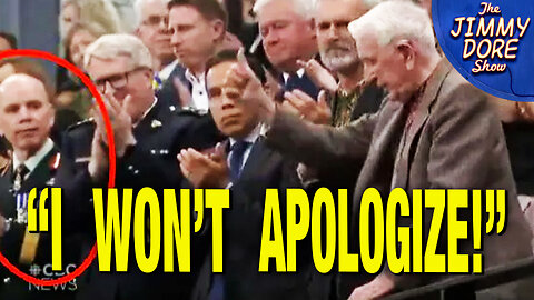 Canadian General REFUSES To Apologize For Applauding N@zi!
