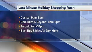 It's go time for holiday shopping procrastinators