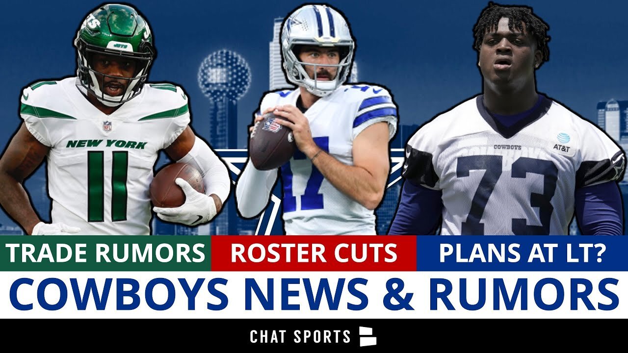 Dallas Cowboys Cut 5 Players + Cowboys Trade Rumors On Denzel Mims, Chuma  Edoga & Darius Slayton