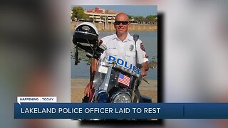 Lakeland police officer killed in motorcycle crash to be laid to rest Wednesday
