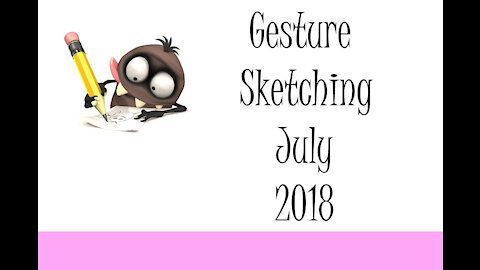 Gesture Sketching July 2018