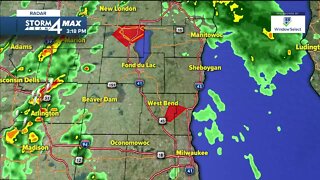 Tornado Warning issued for Washington and Ozaukee Counties until 5:45 p.m.