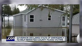 Governor declares state of emergency to help Newaygo County flood victims