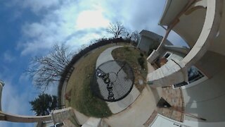 Clouds Time Lapse Tiny Planet!