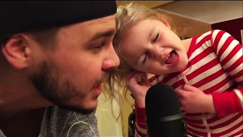 5-Year-Old Girl Sings Beautifully In Duet With Dad