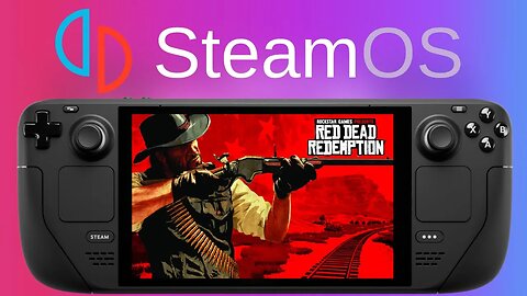 Steam Deck RPCS3 Gameplay - Red Dead Redemption - SteamOS 