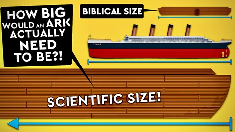 How BIG Would Noah's ARK Actually Need To Be? | DEBUNKED
