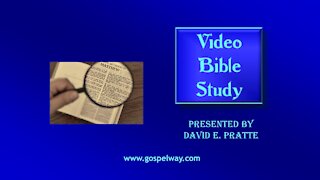 Video Bible Study: Book of Amos - 1
