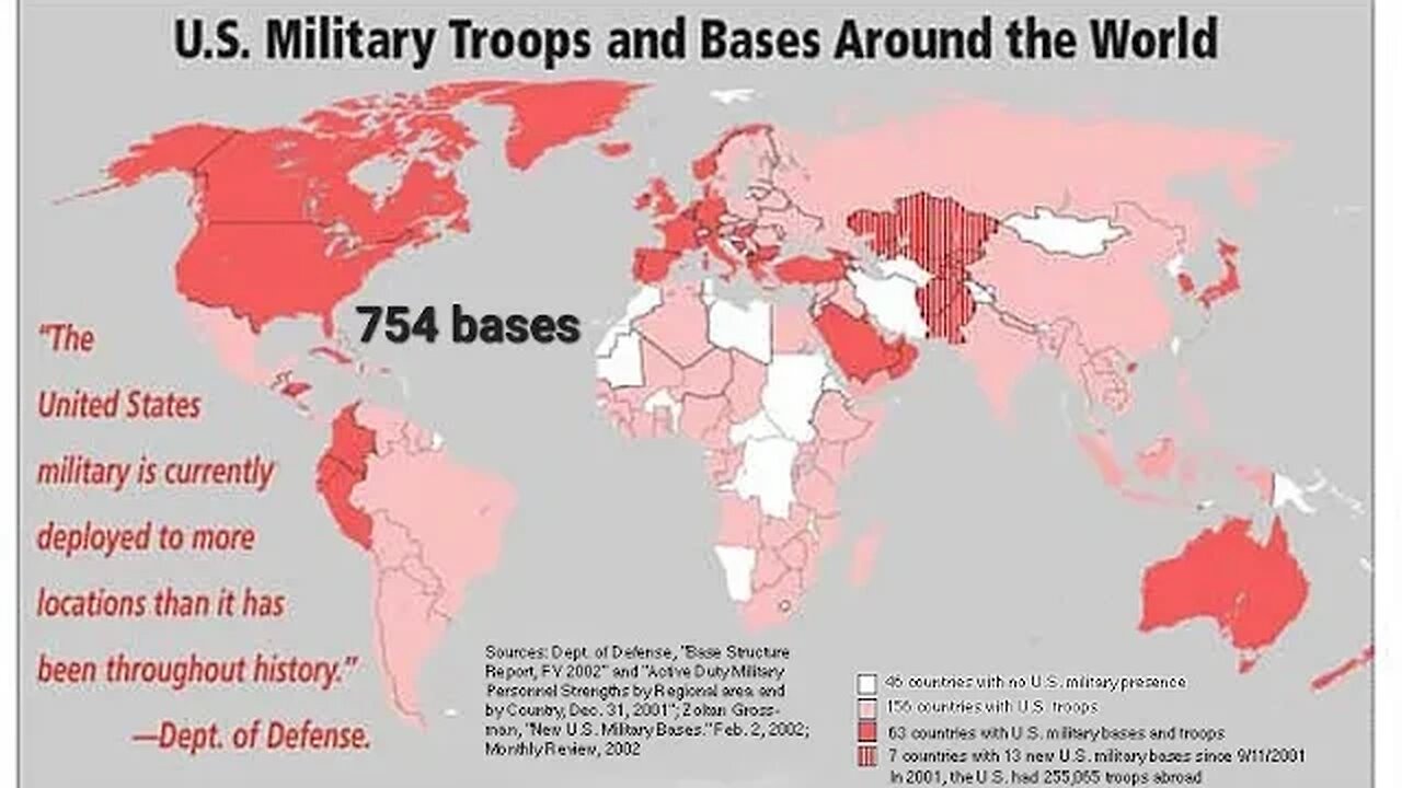 военные базы сша в мире