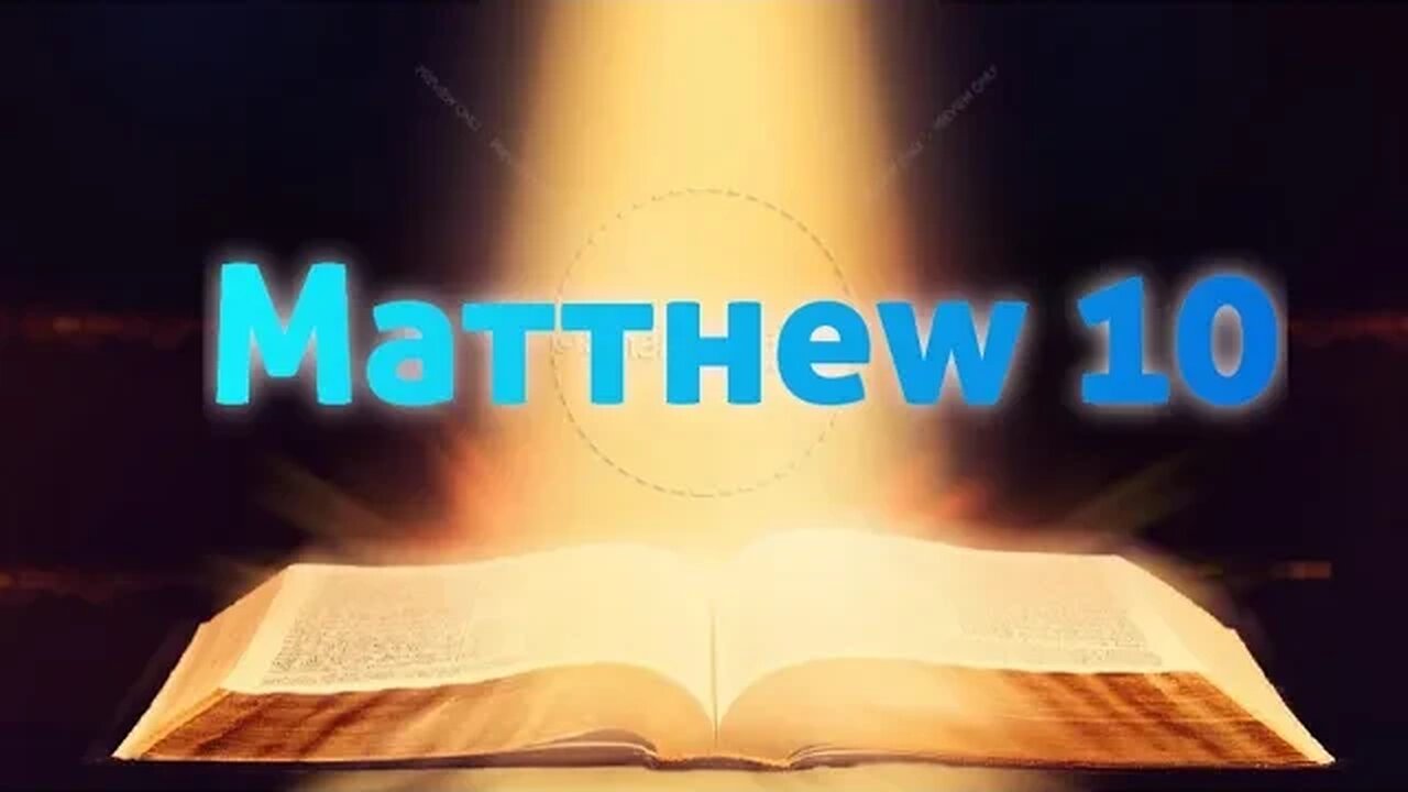 Matthew 10 | NIV Bible Reading #biblereading #biblestudy #jesuschrist # ...