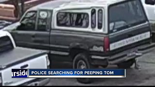 Boise Police looking for window-peeping suspect, truck