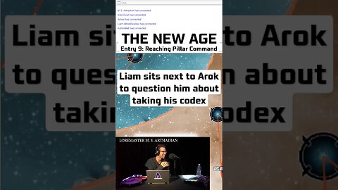 Arok is blatantly honest about taking Liam’s codex 🤣 #ttrpg #scifi #shorts #reborninpowerrpg